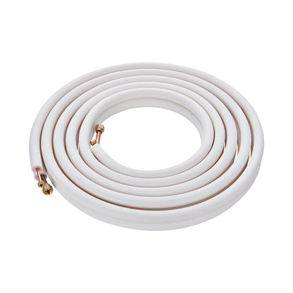 Mini Split Line Set 6,4x12,7 x7620mm Kupferschlauch AC mit Anschlusskabel