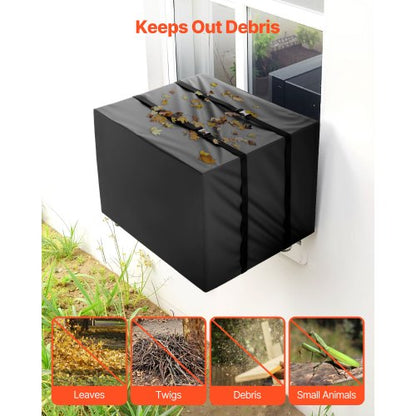 Luftkonditioneringsskydd 530 x 400 x 380 mm Vattentätt Justerbart Rem |  EU