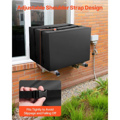 Luftkonditioneringsskydd 530 x 400 x 380 mm Vattentätt Justerbart Rem |  EU