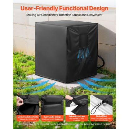 863x812x762 mm Klimaanlagenabdeckung Dreilagig Wasserdicht für den Außenbereich | EU