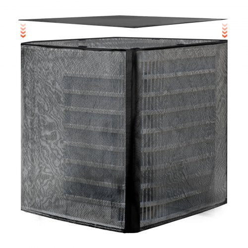 914 x 914 x 1010 mm Luftkonditioneringsskydd Dubbelskiktat Avtagbart Baldakin |  EU