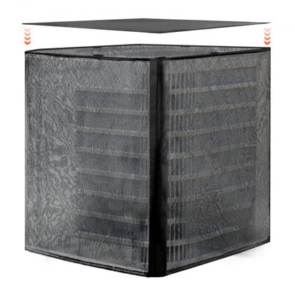 914 x 914 x 1010 mm Luftkonditioneringsskydd Dubbelskiktat Avtagbart Baldakin |  EU