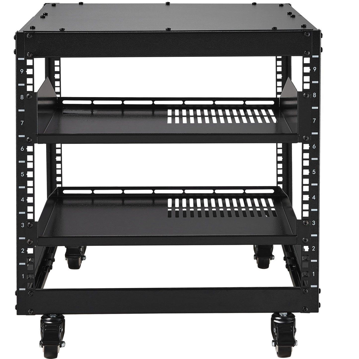Server-Rack-Netzwerkgehäuse 23"-40" des Pfosten-9U 4 justierbar