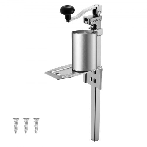 Kommersiell konservöppnare, Kraftig manuell bordskonservöppnare för burkar upp till 300 mm höjd, Höjdjusterbara professionella konservöppnare med blad i rostfritt stål, för restaurang och livsmedelsbutik |  EU