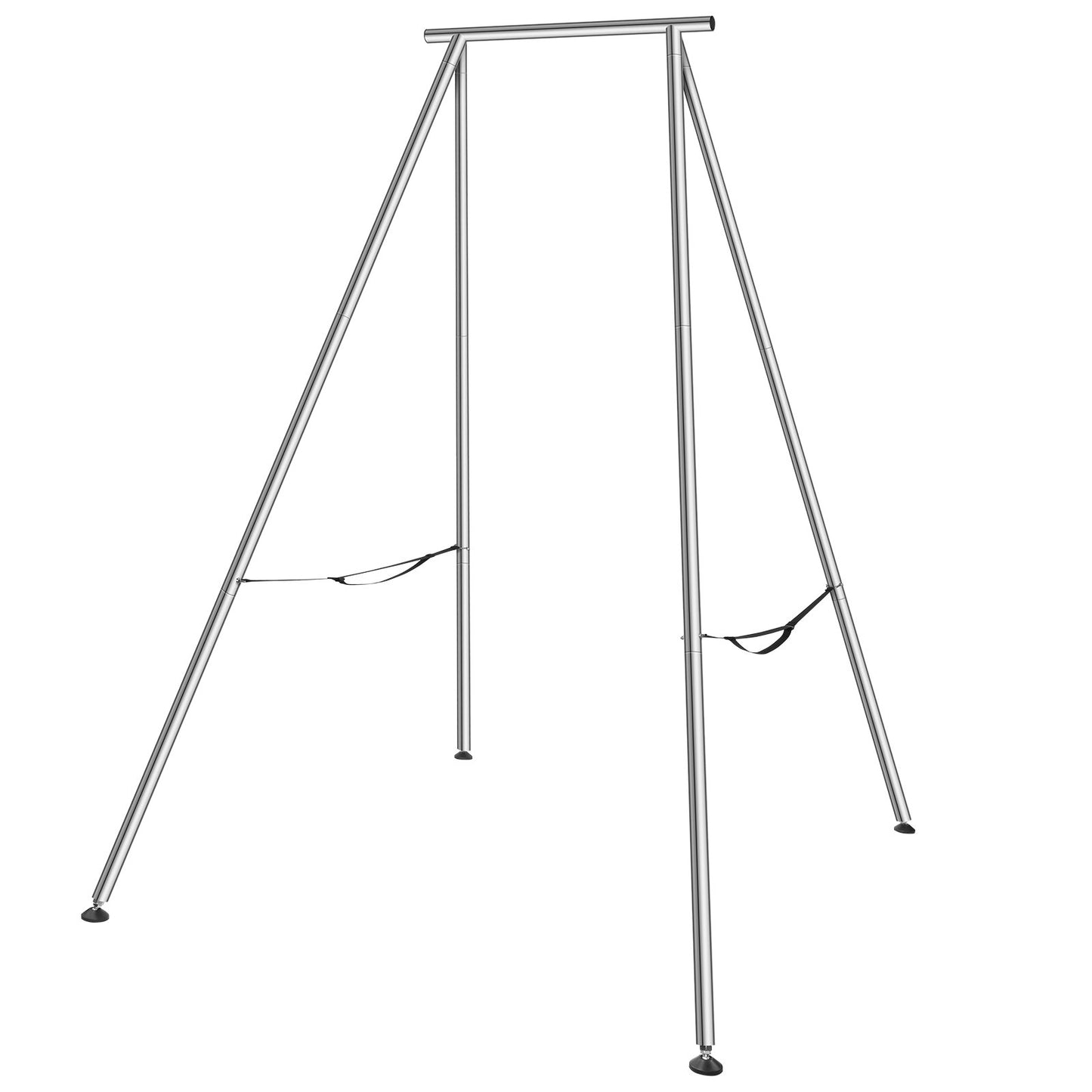 Aerial Yoga Ram, 9,67 fot höjd Yoga Swing Stand, Max 551,15 lbs Belastning Förkromat stålrör Inversion Yoga Swing Stand Yoga Rig Yoga Sling Inversion Utrustning för inomhus utomhus Aerial Yoga