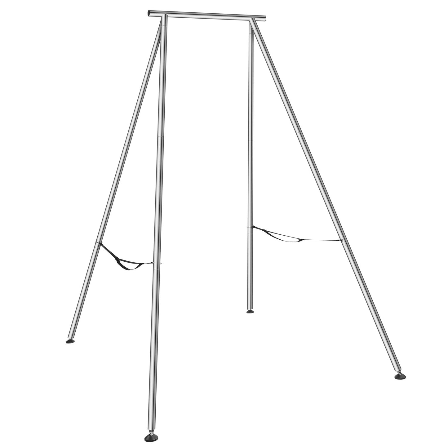 Aerial Yoga Ram, 9,67 fot höjd Yoga Swing Stand, Max 551,15 lbs Belastning Förkromat stålrör Inversion Yoga Swing Stand Yoga Rig Yoga Sling Inversion Utrustning för inomhus utomhus Aerial Yoga