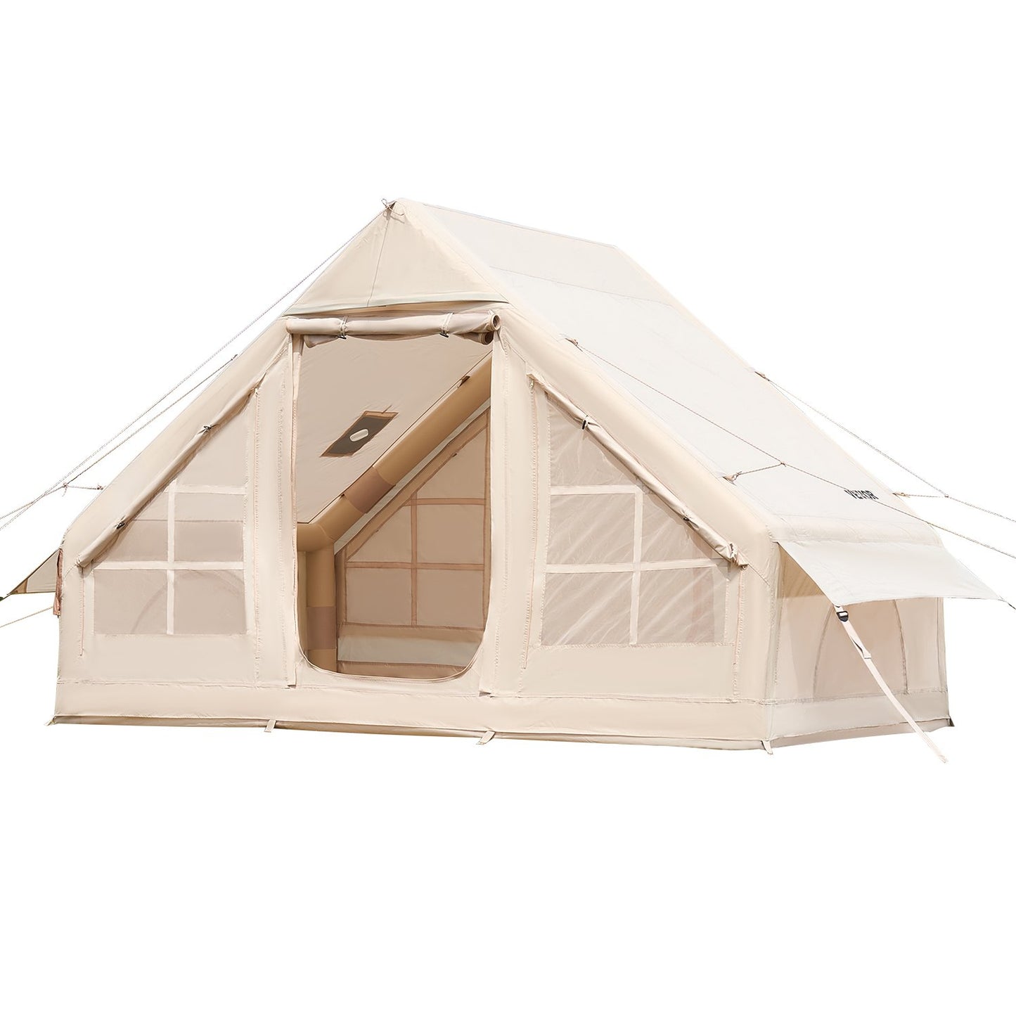 Inflatable tent for camping 3-5 person glamping tent with pump Easy to set up
