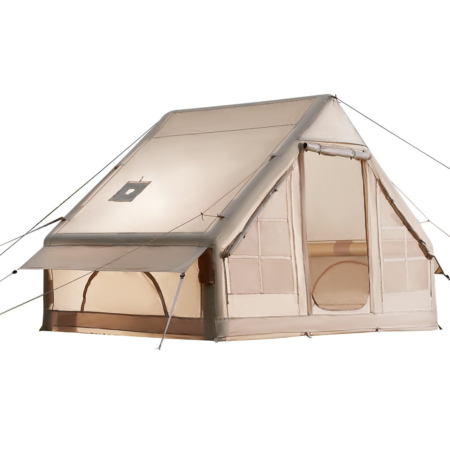 Inflatable tent for camping 3-5 person glamping tent with pump Easy to set up
