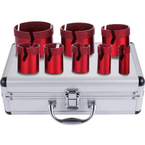 Diamond Drill Bit 20-68MM Hole Saw Core Drill Bits Cutting Tool Kit for Tile/Ceramic/Marble/Porcelain Cutting | EU