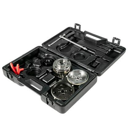 Drehfutter, 4 Zoll, Holzdrehfutter, 4 Backen, 1 Zoll x 8TPI Gewinde, Drehfutter-Set, Nova Drehfutter, Holzdrehfutter, Schüsselfutter mit Satz von Qualitätszubehör und einem Koffer für die Holzbearbeitung
