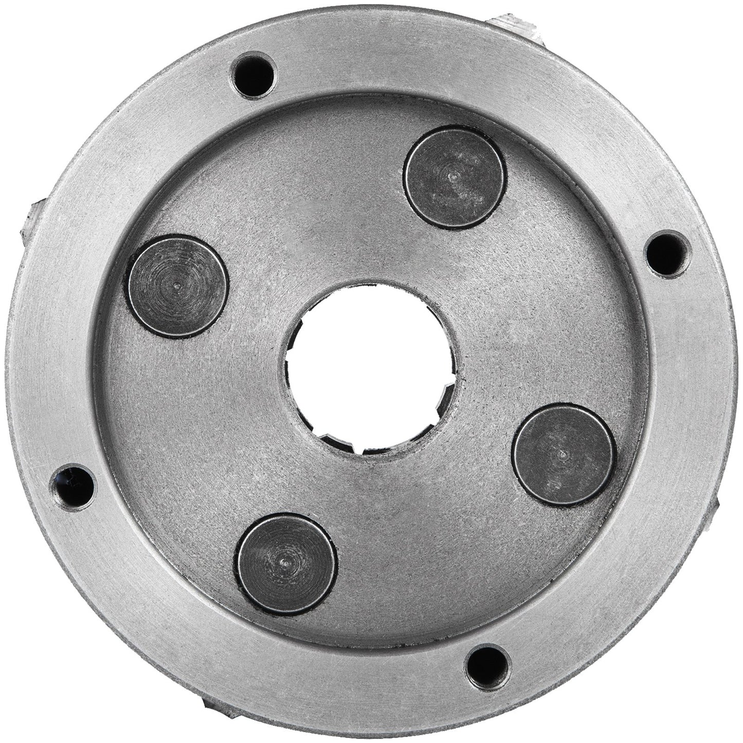 K72-125 5-tums svarvchuck Oberoende vändbar käft 125MM metallsvarvmaskinstillbehör för minimetallsvarvmaskin 4-käftsvarvchuck