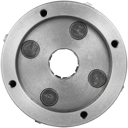 K72-125 5-tums svarvchuck Oberoende vändbar käft 125MM metallsvarvmaskinstillbehör för minimetallsvarvmaskin 4-käftsvarvchuck