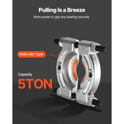 14-PIECE Bearing Puller Set Bearing Separator Parts Tool with Bag 5 Ton | EU