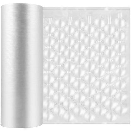 Air Cushion Film, 984 Ft Length Air Cushion Bubble Bags Film, 16 Inch Width Film, Roll Bubble Bags Film for Wrap Machine
