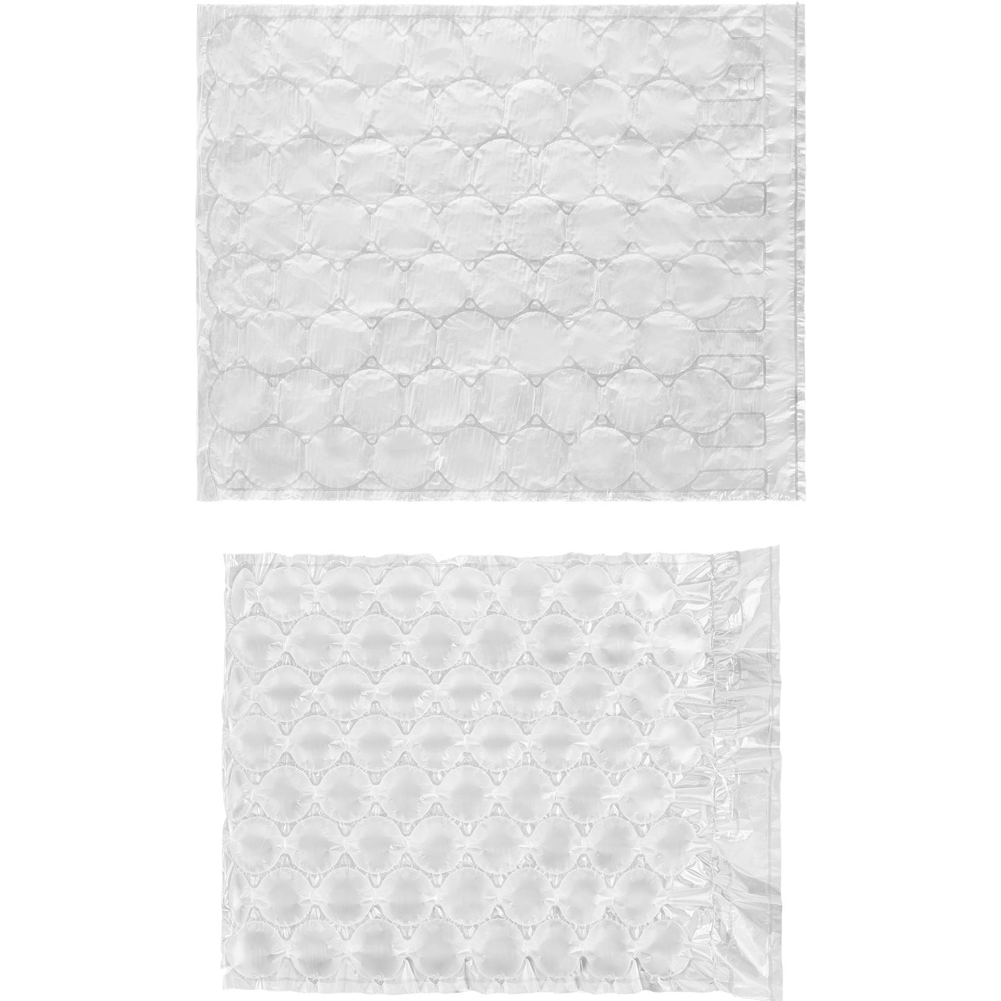 Air Cushion Film, 984 Ft Length Air Cushion Bubble Bags Film, 16 Inch Width Film, Roll Bubble Bags Film for Wrap Machine