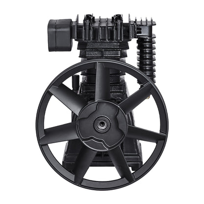Luftkompressorpumphuvud 3HP 5.8CFM @ 90PSI dubbelcylindrig kolvpumphuvud