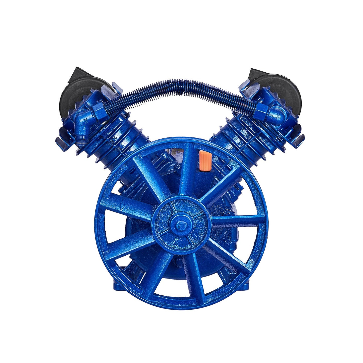 Luftkompressorpumphuvud 3HP 6.25CFM @ 90PSI 2-cylindrig kolvpumphuvud
