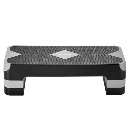 Aerobic Exercise Step Platform Justerbar Workout Step 4 Riser Grå |  EU