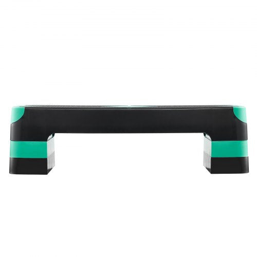 Aerobic Exercise Step Platform Justerbar Workout Stepmaskin 4 Riser Grön |  EU