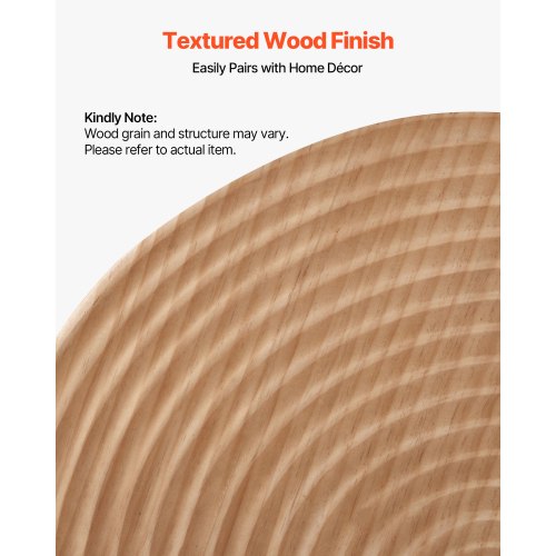 2-piece round coffee table set 89 cm with 1 side table for living room