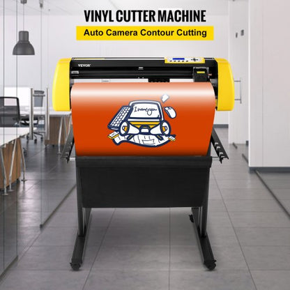 34" vinylskärare/plotterskyltskärmaskin programvara 3 blad LCD-skärm |  EU
