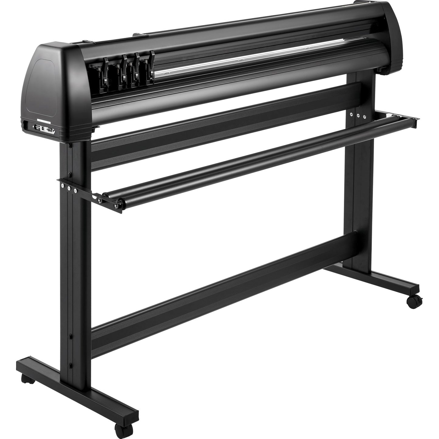 Vinyl Cutter Machine, 53" Vinyl Plotter, LCD Display Plotter Cutter, Tre justerbara Pinch Rollers Sign Cutting Plotter, Vinyl Cutter med SignCut och SignMaster programvara för design och skärning