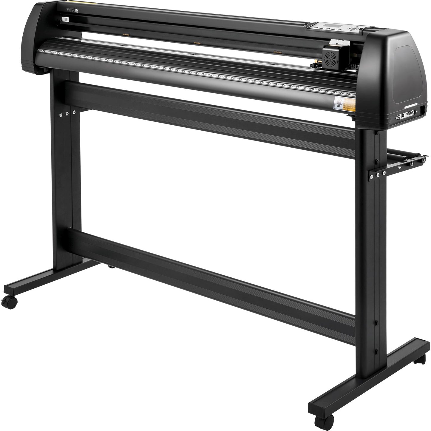 Vinyl Cutter Machine, 53" Vinyl Plotter, LCD Display Plotter Cutter, Tre justerbara Pinch Rollers Sign Cutting Plotter, Vinyl Cutter med SignCut och SignMaster programvara för design och skärning