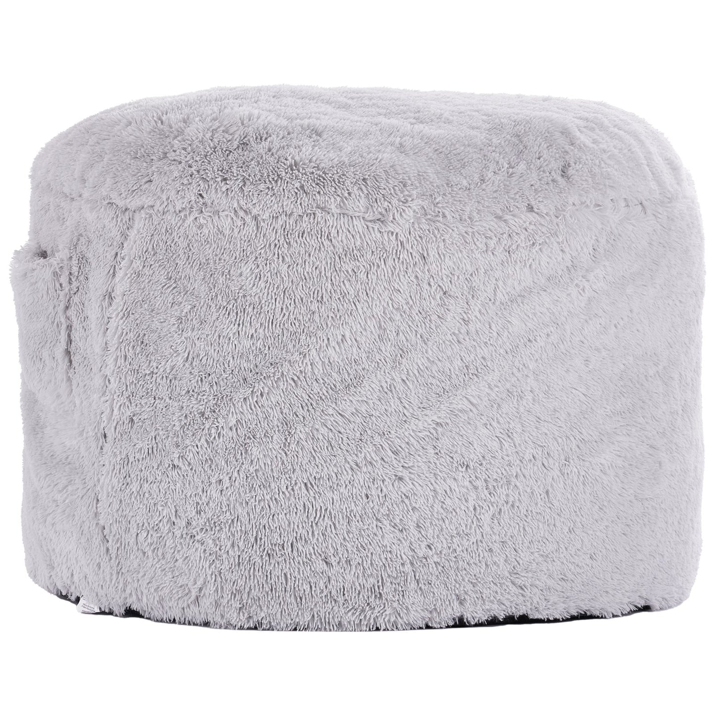 Bean Bag Sängstol Konvertibel från stol till lounge eller madrass Grå-Full