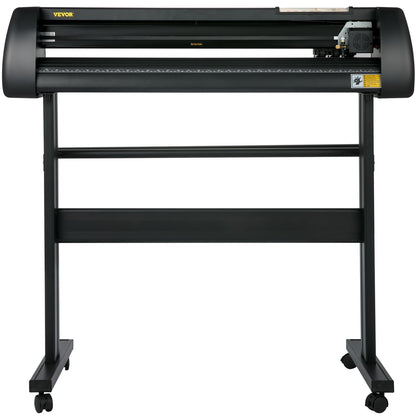 Vinyl Cutter Plotter Machine 34" Signmaster Software Sign Making Machine 870mm pappersmatning Vinyl Cutter Plotter med Stativ (34" 870mm)