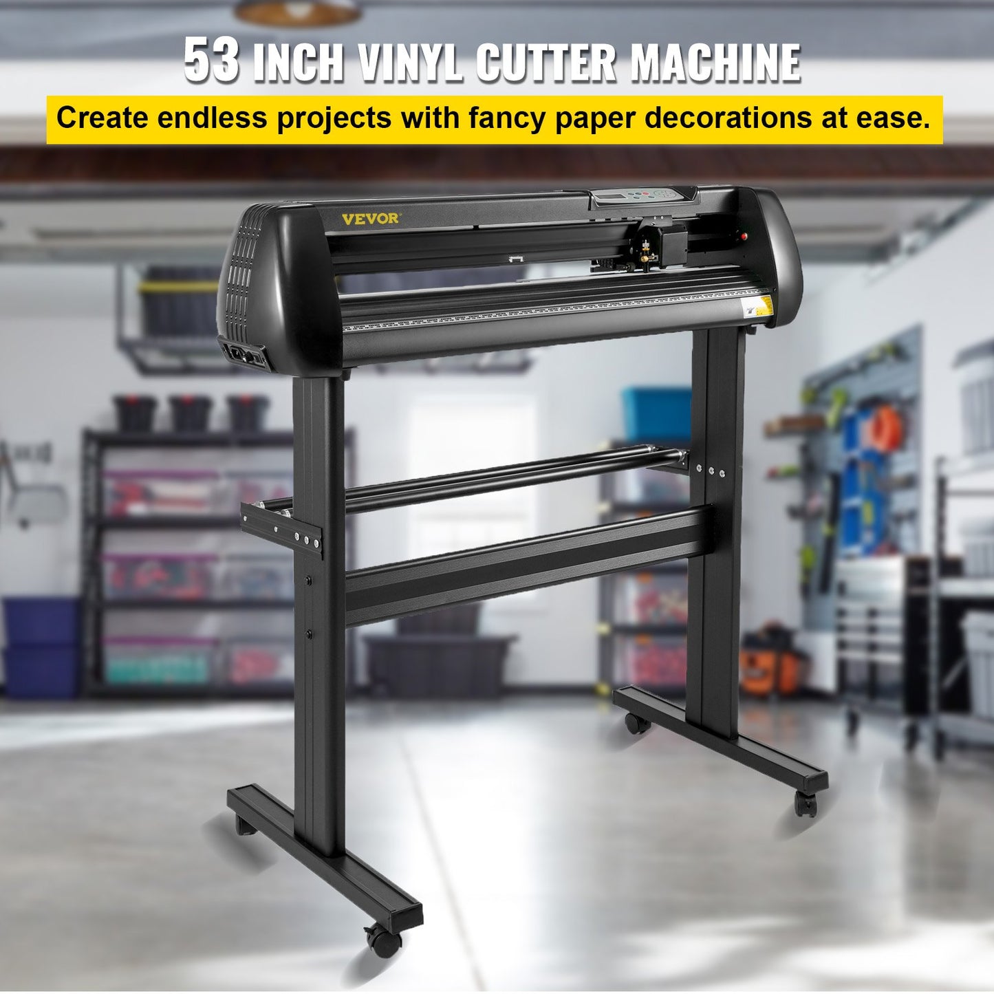 34" vinylskärare/plotterskyltskärmaskin programvara 3 blad LCD-skärm