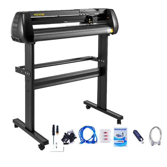34" vinylskärare/plotterskyltskärmaskin programvara 3 blad LCD-skärm