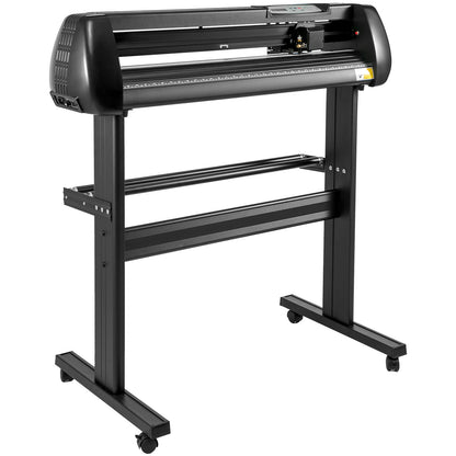 34" Vinyl Cutter Machine Basic Vinyl Plotter Cutter with Stand Plotter Adjustable Kraft Speed Sign Making