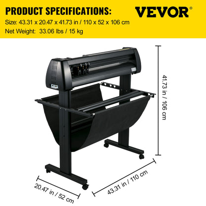 Vinyl Cutter 870 mm Manueller Plotter SignMaster Zubehör