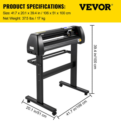870 mm Vinyl Cutter Machine Vinyl Plotter SignCut Software för Windows