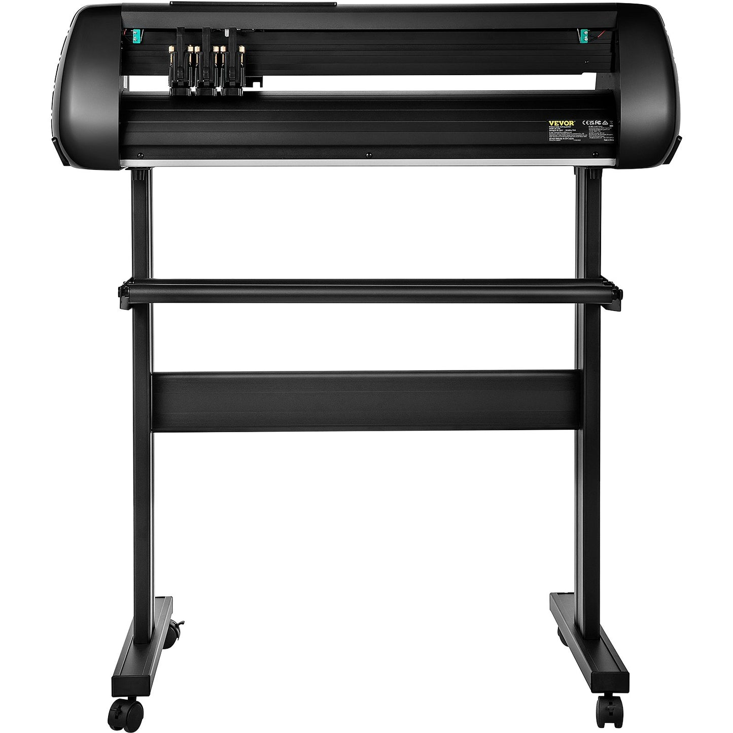 Vinyl Cutter Machine, 34-inch Cutting Plotter, Offline Cutting Machine Kit Mobile Bluetooth, Precise Roller Axis High Precision Adjustable Speed and Force, DIY SignMaster Software Blade for Windows