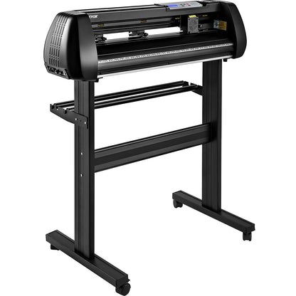 Vinyl Cutter Machine, 34-inch Cutting Plotter, Offline Cutting Machine Kit Mobile Bluetooth, Precise Roller Axis High Precision Adjustable Speed and Force, DIY SignMaster Software Blade for Windows