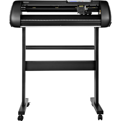 Vinyl Cutter Machine, 28-tums skärplotter, Offline Cutting Machine Kit Mobile Bluetooth, Exakt rullaxel Hög precision justerbar hastighet och kraft, DIY SignMaster Software Blade för Windows