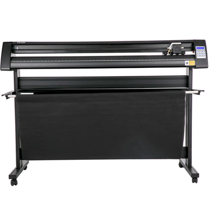 Vinylschneider, 1350 mm Vinylplotter, LED-Bildschirmplotterschneider, halbautomatisches integriertes optisches Auge, kompatibel mit SignMaster-Software für Windows-Systeme mit Ständer