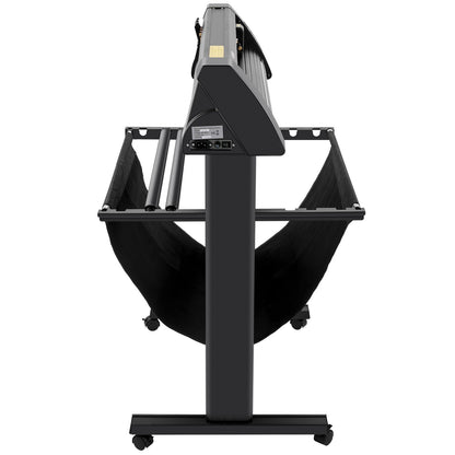 Vinylschneider, 1350 mm Vinylplotter, LED-Bildschirmplotterschneider, halbautomatisches integriertes optisches Auge, kompatibel mit SignMaster-Software für Windows-Systeme mit Ständer