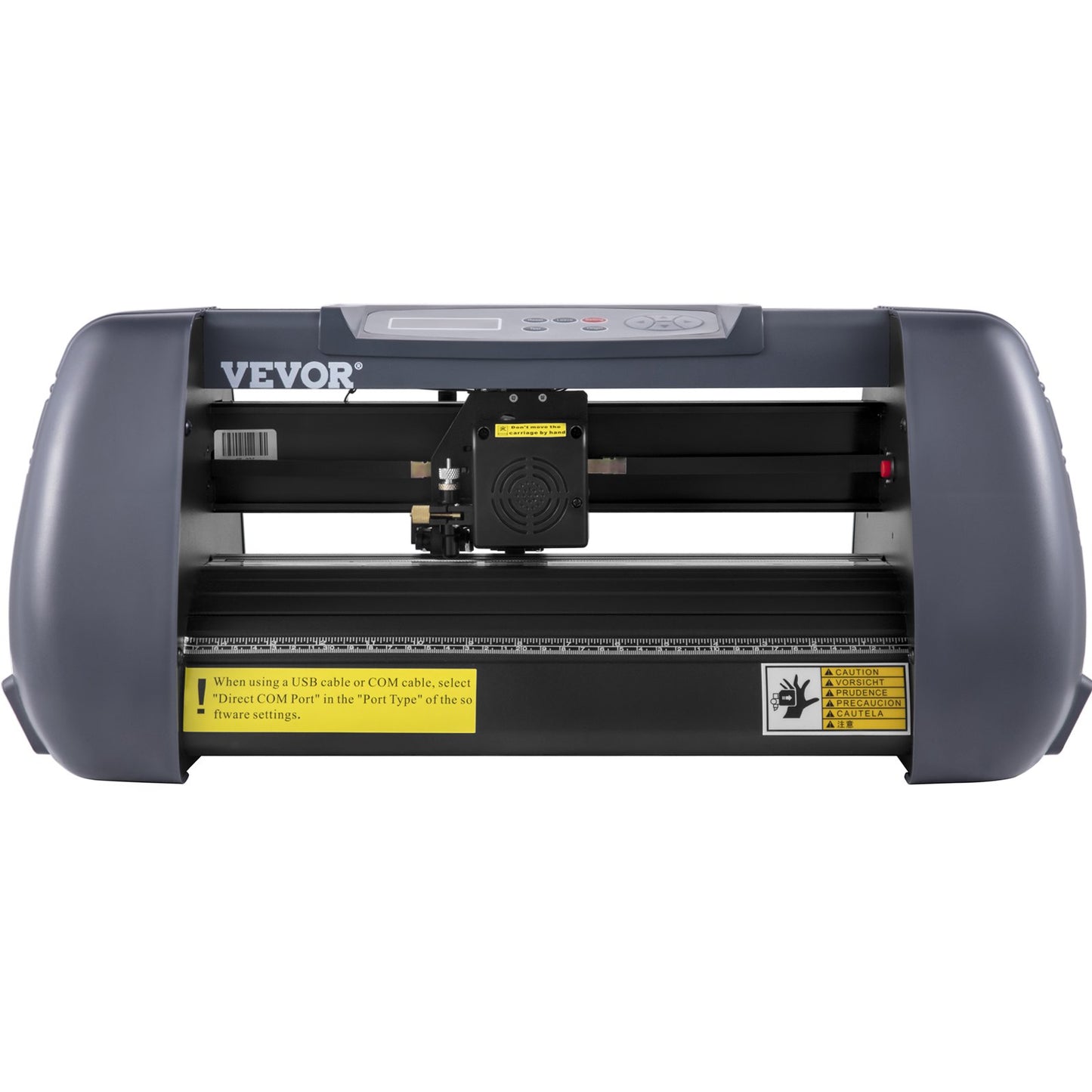 Vinylskärmaskin, 375 mm vinylskrivare, maximal pappersmatning 14 tums plotterskrivare med justerbar kraft och hastighet Vinylskärmaskin för skylttillverkning Vinylplotterskärmaskin