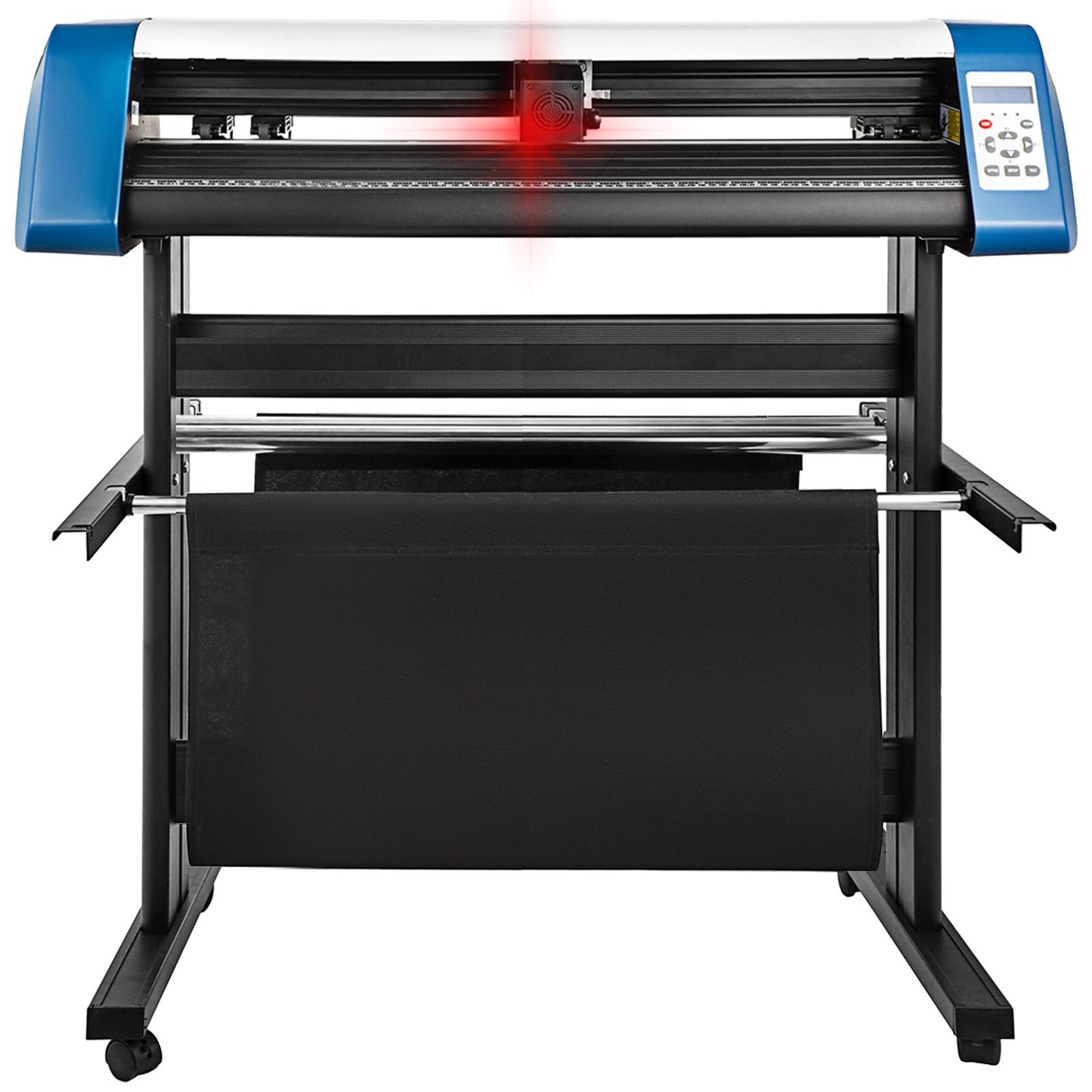 34-tums halvautomatisk Contour Vinyl Cutter Plotter Manuell positionering