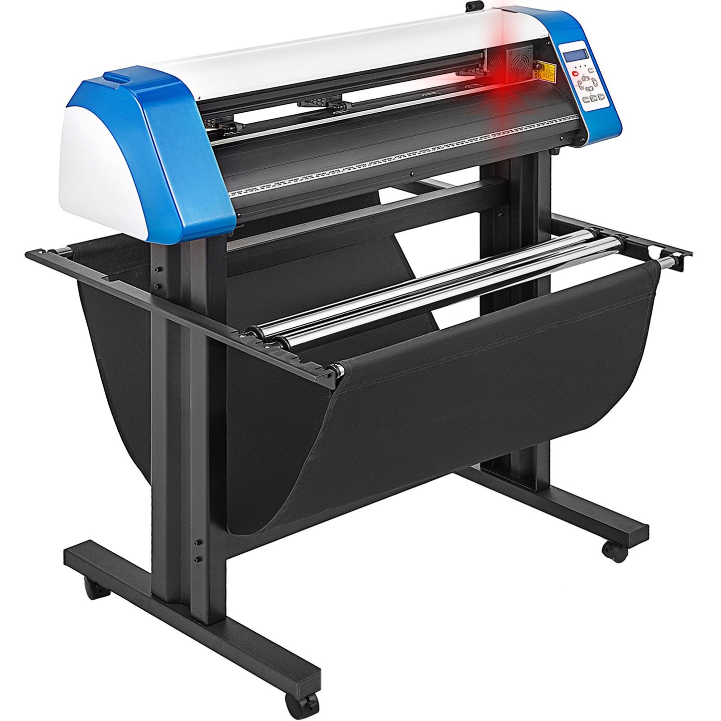 34-tums halvautomatisk Contour Vinyl Cutter Plotter Manuell positionering