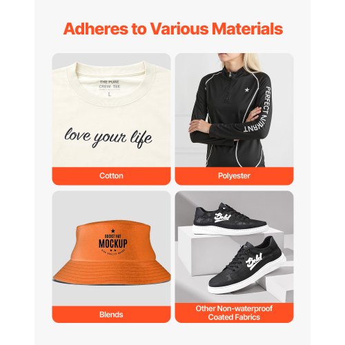 Värmeöverföringsvinyl HTV Strykvinylrulle 304,8 x 7260 mm Glansig svart |  EU