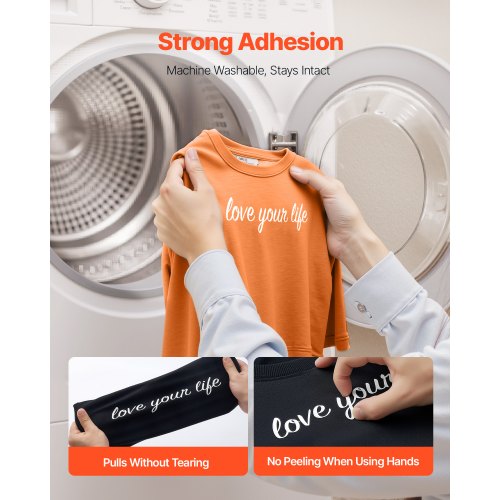 Heat Transfer Vinyl HTV Iron-on Vinyl Pack of 80 304.8 x 304.8 mm | EU