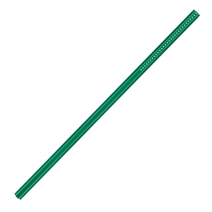 Cast Iron Sign Post 8 Foot Fixed U Channel Heavy Duty Post Sign Holder Green