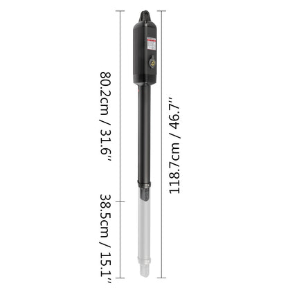 Doppel-Schwenktoröffner Garagentorantrieb Antrieb 300kg 2,74m