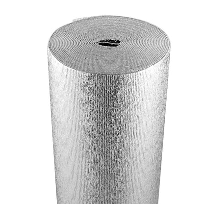 Dubbelreflekterande isoleringsrulle Skumkärna Radiant Barrier 48 tum x 50 fot
