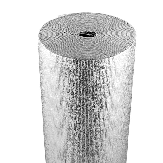 Dubbelreflekterande isoleringsrulle Skumkärna Radiant Barrier 48 tum x 50 fot