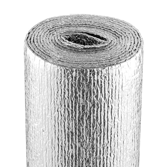 Double Reflective Insulation Roll Foam Core Radiant Barrier 48 inch x 10 feet