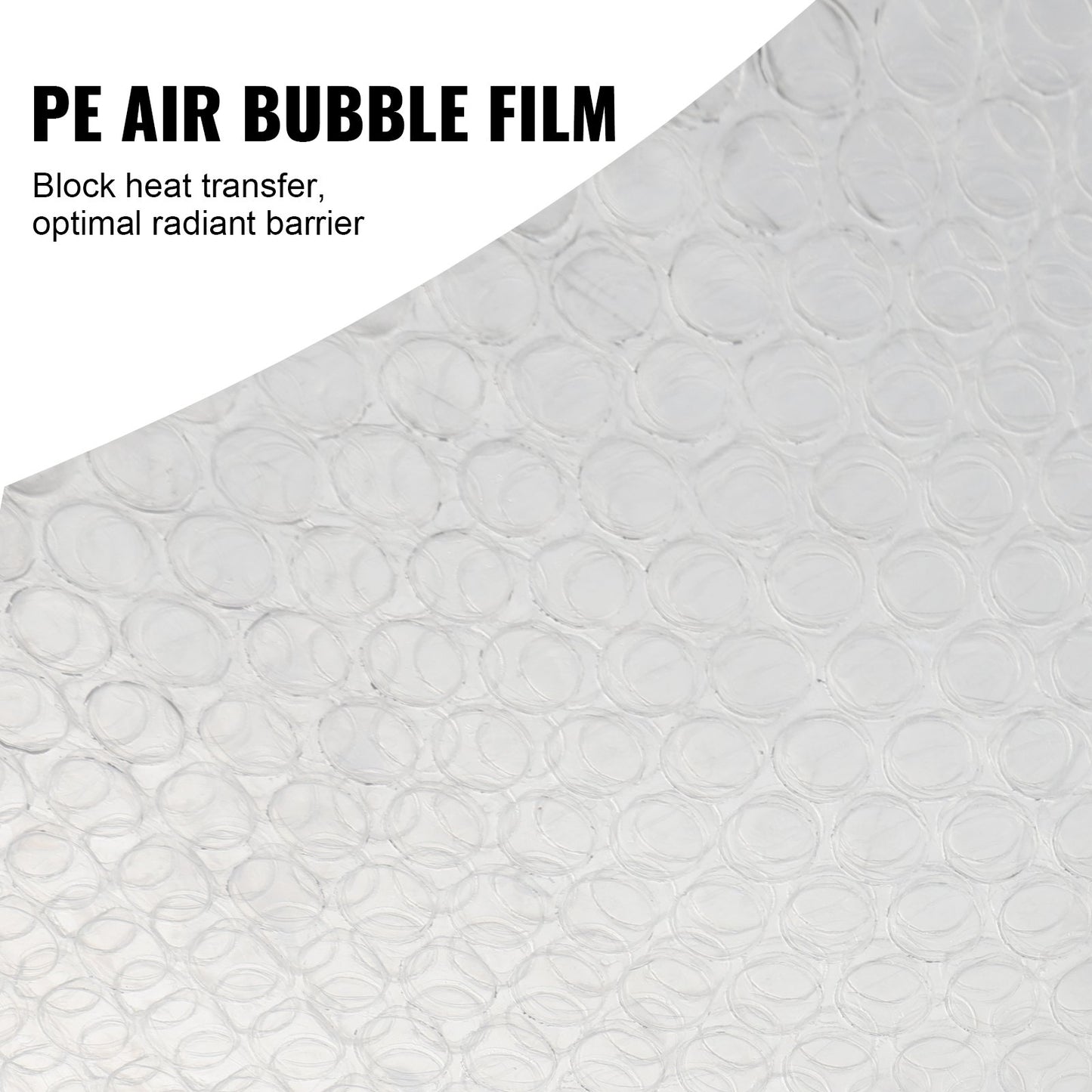 Dubbelreflekterande isoleringsrulle Air Bubble Film Radiant 48 tum x 10 fot